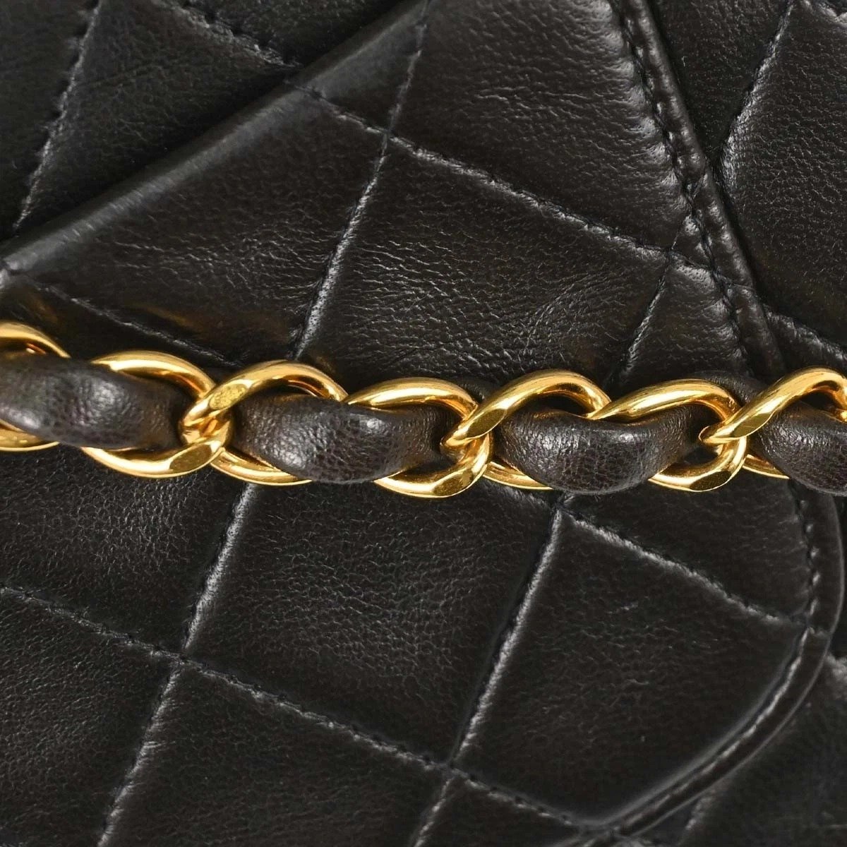 Chanel Classic Mini Square Flap Lambskin chain