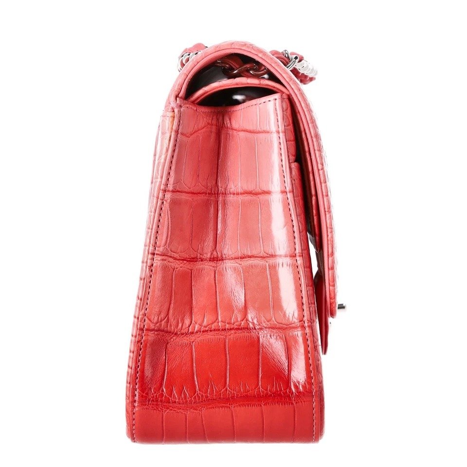 Chanel Double Flap Jumbo Matte side view