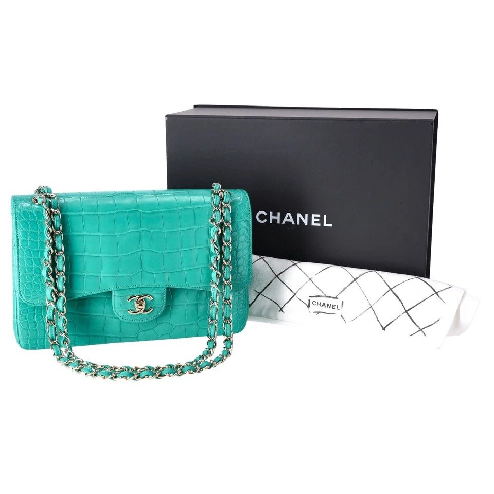 Chanel Matte Alligator Jumbo box