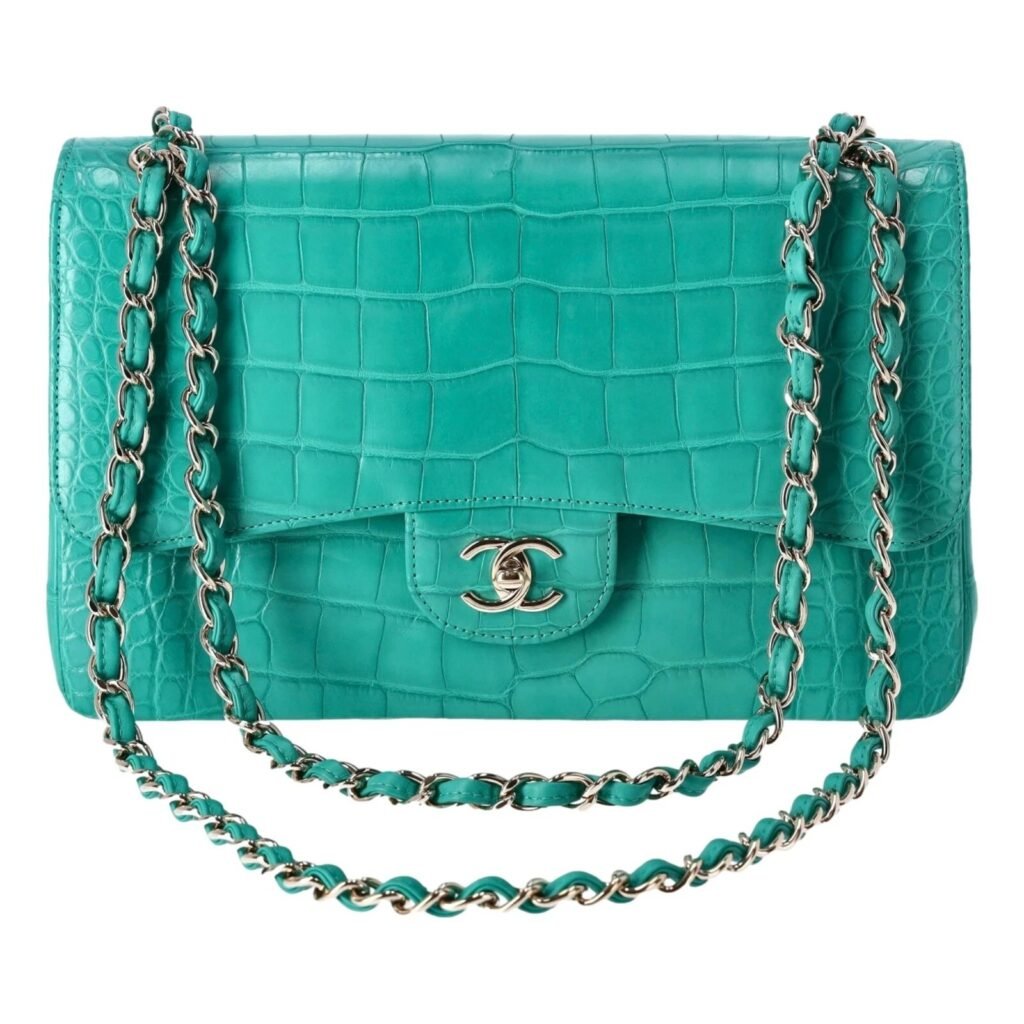 Chanel Matte Alligator Jumbo