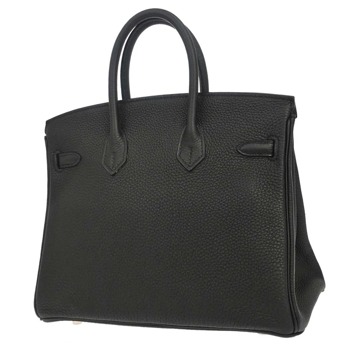 Hermès Birkin 25 Black Togo handbag back view
