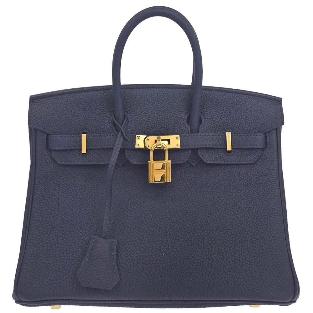 Hermes Birkin 25 Blue Nuit Togo