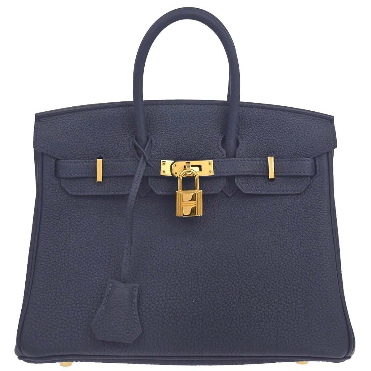 Hermes Birkin 25 Blue Nuit Togo