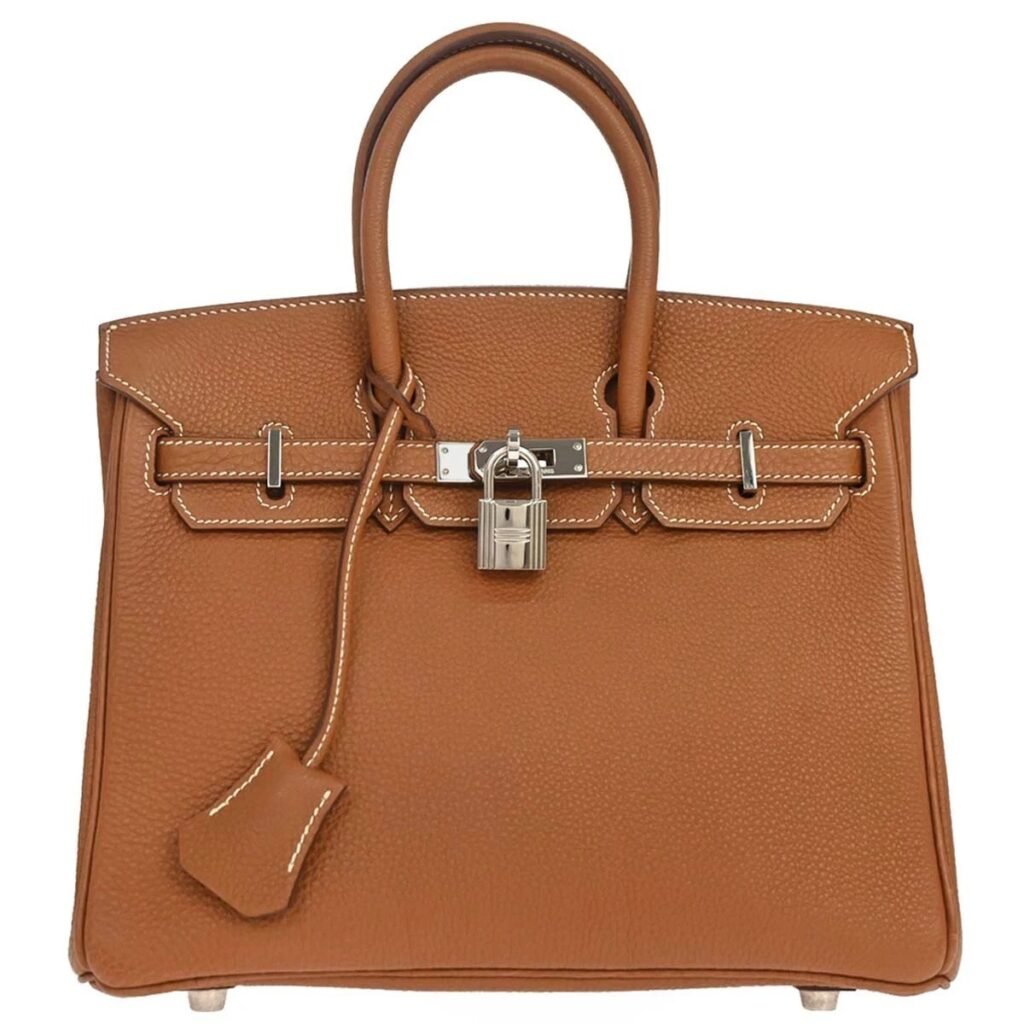 Hermes Birkin 25 Gold Taurillon Clemence