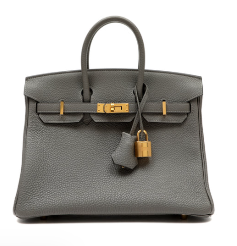 Hermès Birkin 25 Gris Meyer Togo