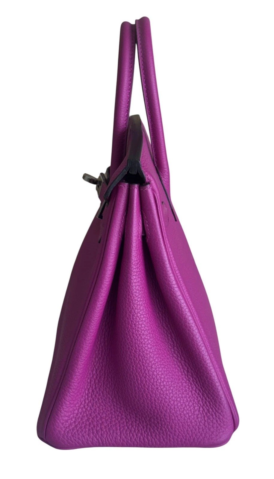 Hermès Birkin 25 Rose Pourpre Togo side view