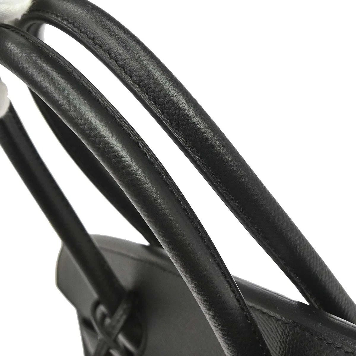 Hermès Birkin 30 Black Epsom double handle