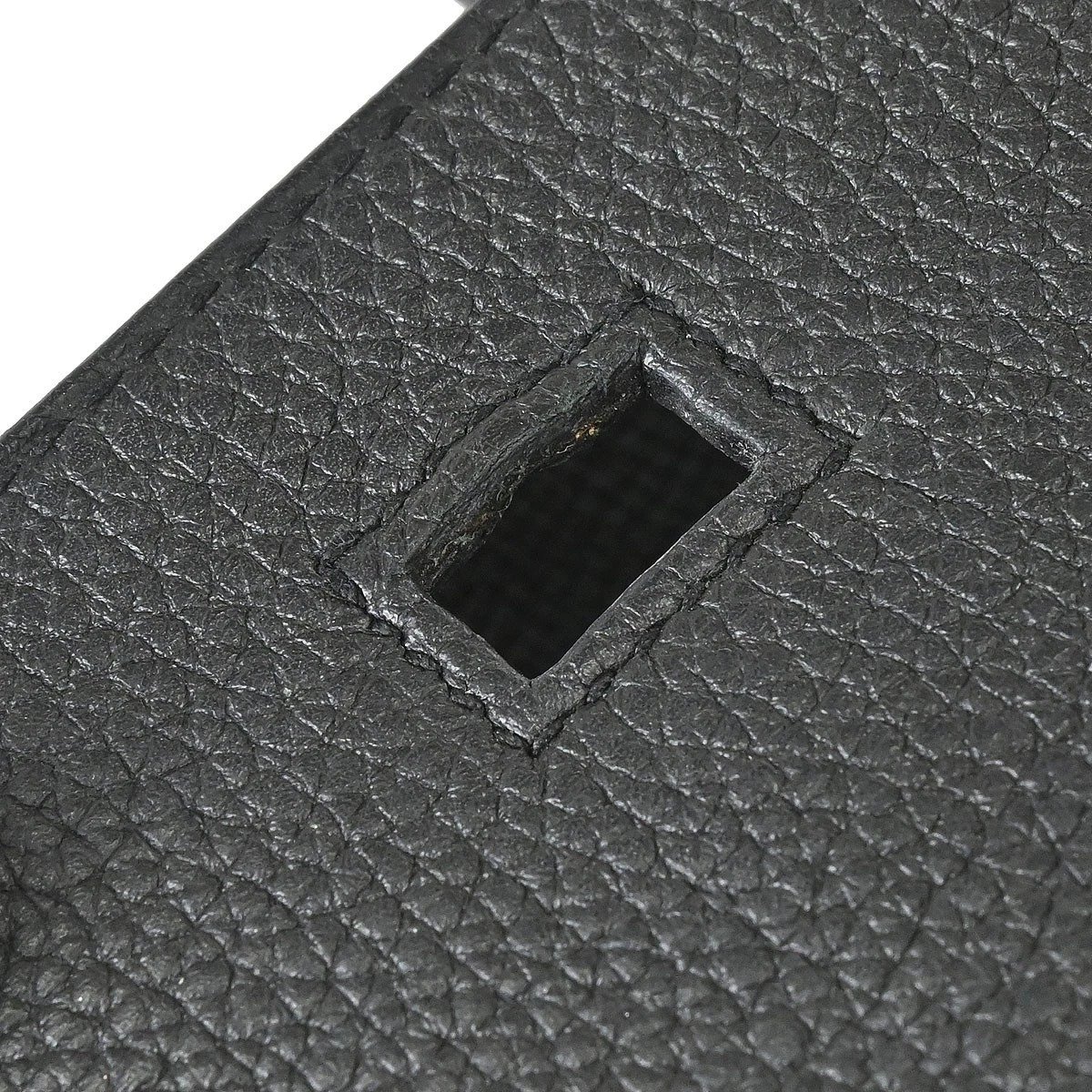 Hermès Birkin 30 Black Togo Handbag leather