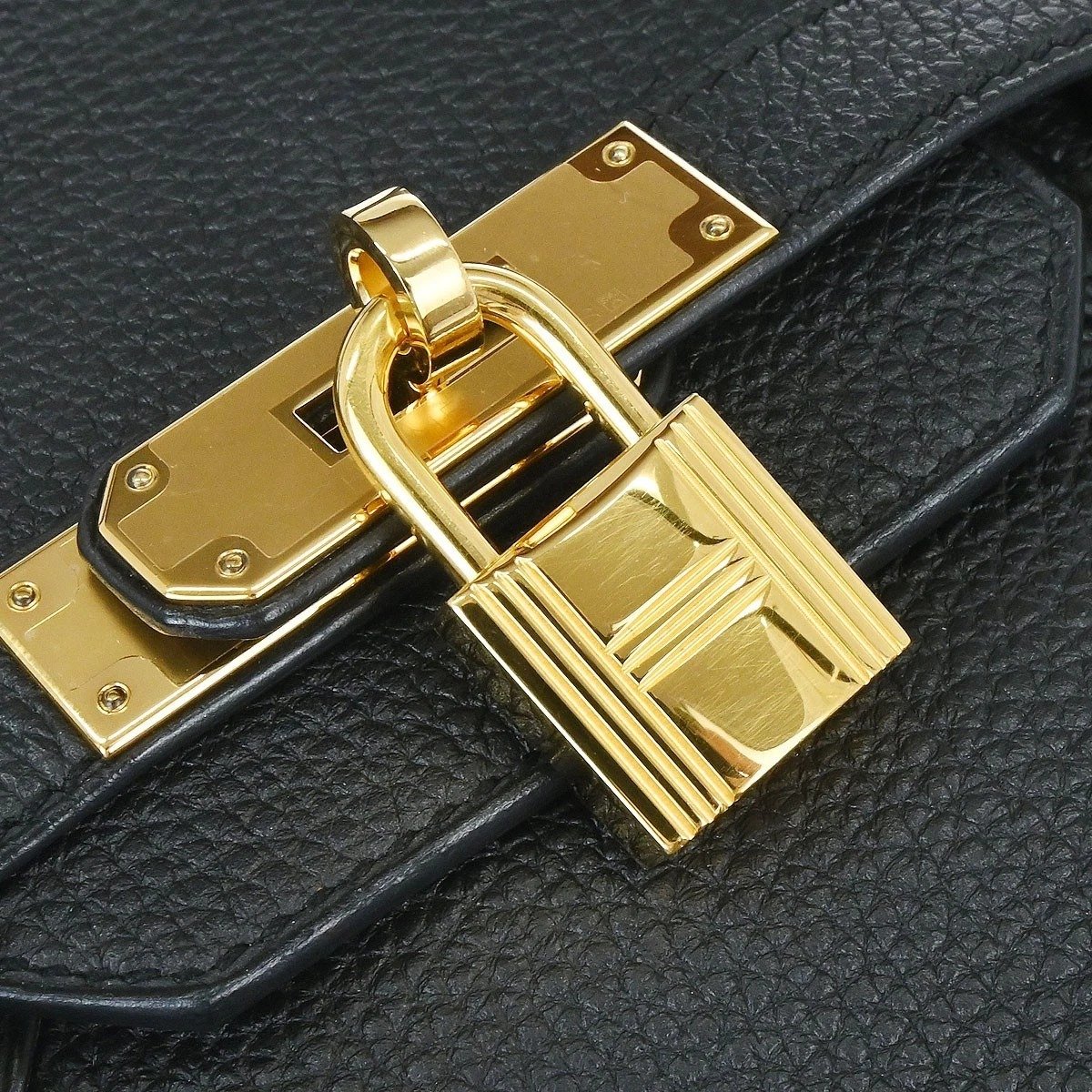 Hermès Birkin 30 Black Togo Handbag hardware