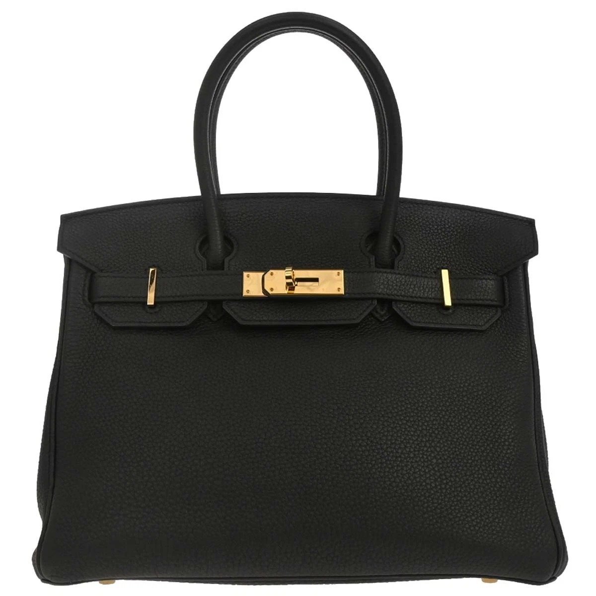 Luxury Hermès Birkin 30 Black Togo