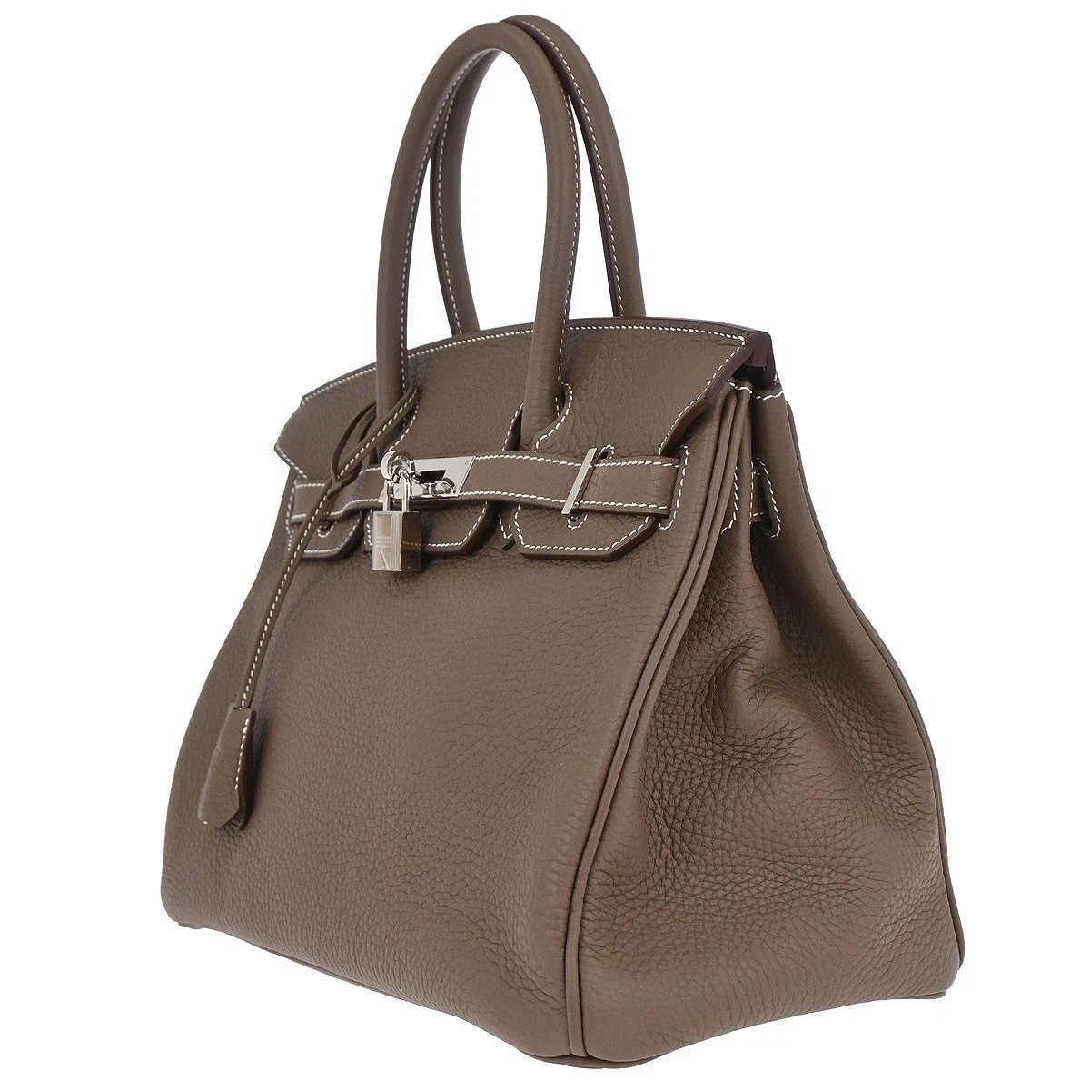 Hermès Birkin 30 Etoupe Togo Leather Excellent Condition - Image 7