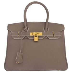 Hermès Birkin 30 Etoupe Gray Togo