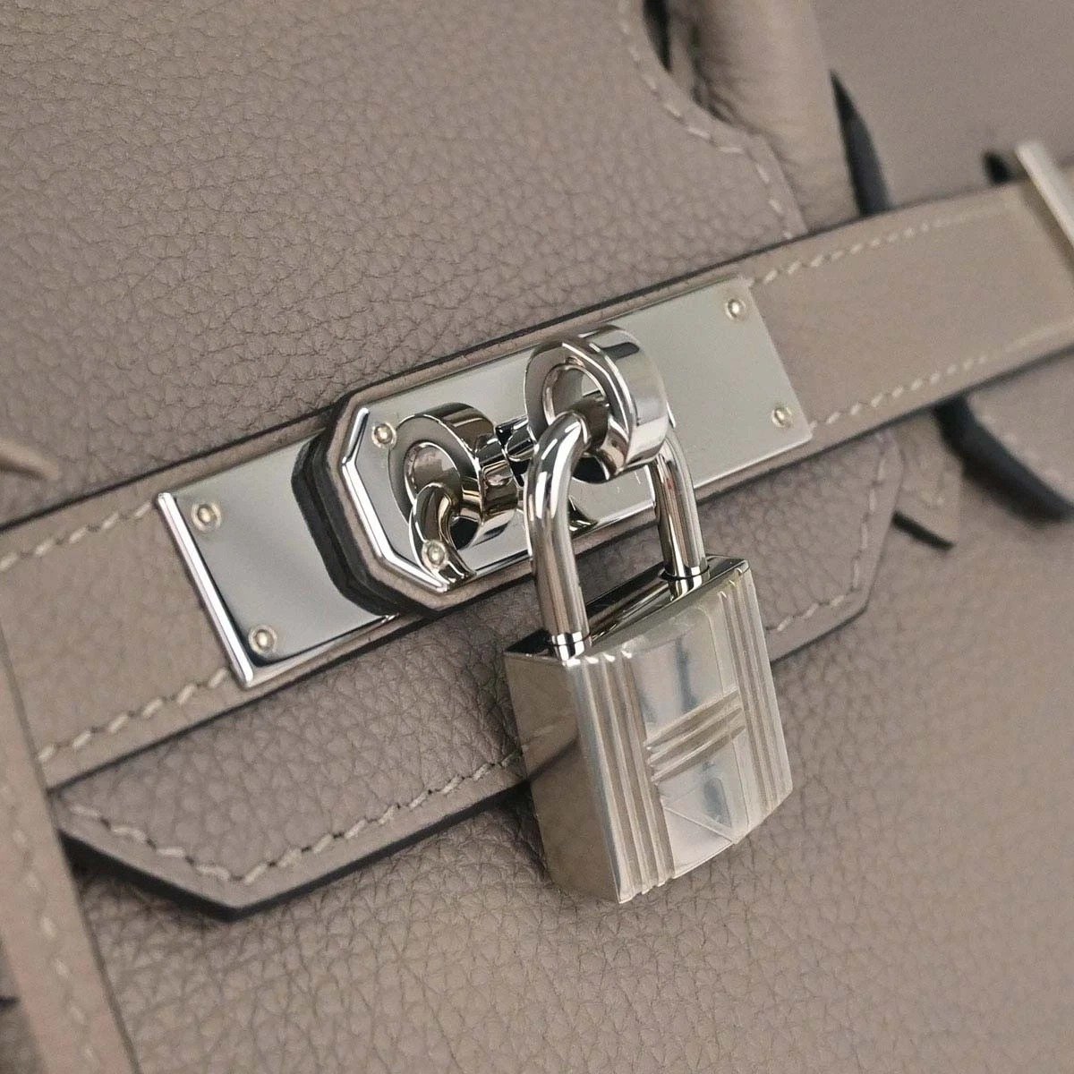 Hermès Birkin 30 Gris Asphalt Togo hardware