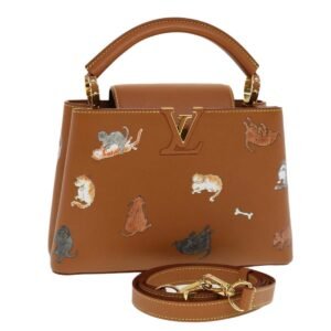 Louis Vuitton Capucines Catogram BB Brown