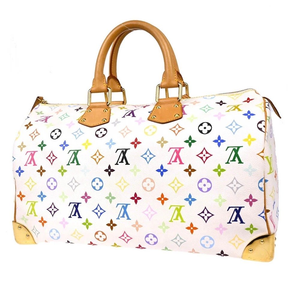 Louis Vuitton Speedy 40 M93216 Monogram Multicolor back view