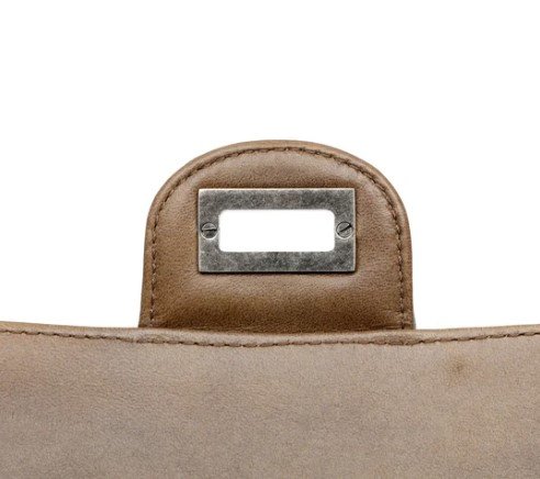 Chanel 2.27 Reissue Metallic Green and Gold Alligator Flap flap hardware