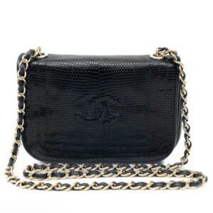 Chanel Mini Flap Bag Lizard