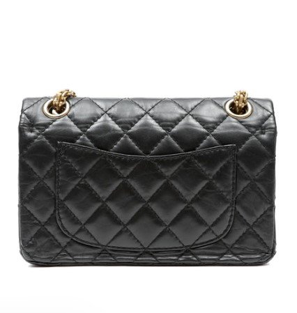 Chanel Reissue 2.55 Flap Bag Lucky Charms Gold Hardware back view