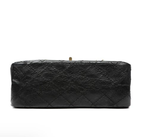Chanel Reissue 2.55 Flap Bag Lucky Charms Gold Hardware bottom view