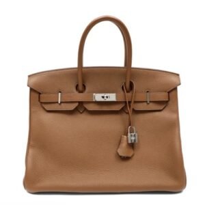 Hermes Birkin 35cm Brown Togo Palladium Hardware