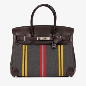 Hermès Birkin Jumping 30 Multicolour Striped