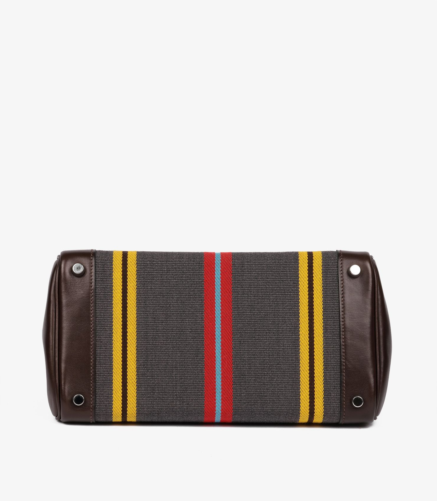 Hermès Birkin Jumping 30 Multicolour Striped bottom view