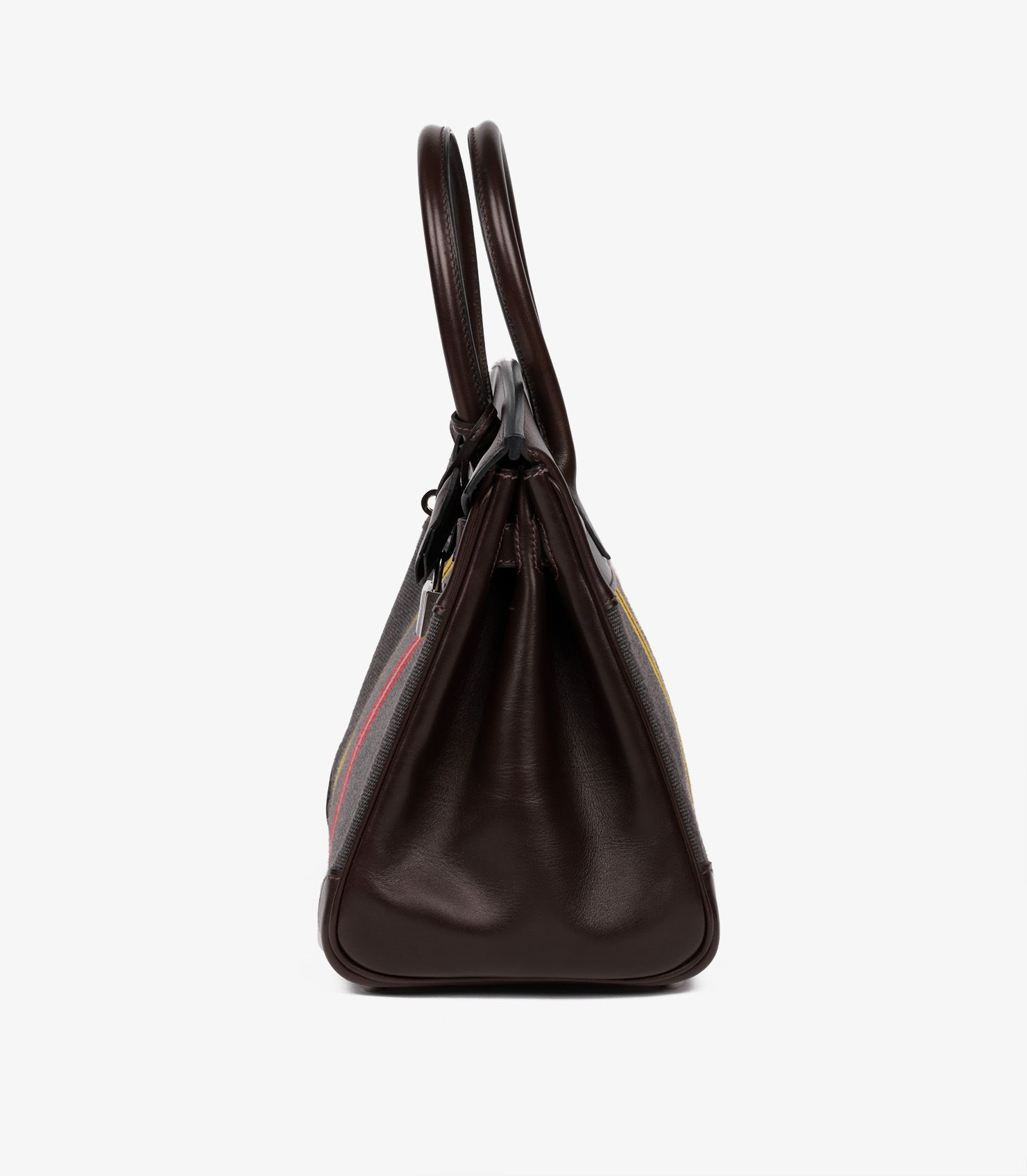 Hermès Birkin Jumping 30 Multicolour Striped right side view