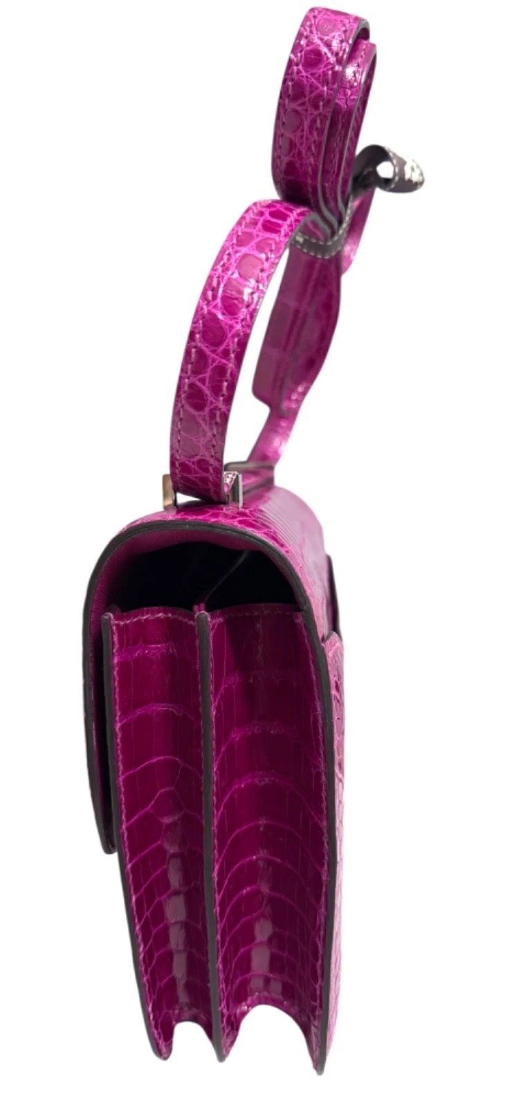 Hermès Constance 18 Mini Rose Scheherazade right side view