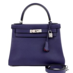 Hermès Kelly 28cm Blue Midnight